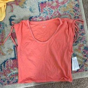 american eagle scoop neck top